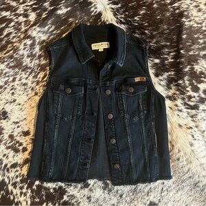 Idyllwind Black Free to Roam Patch Denim Vest
